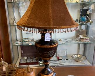 Hand painted Lamp $110