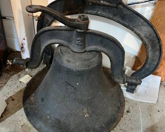 Antique Cast Iron Dinner Bell
One of three