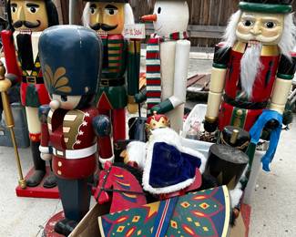 Huge Collection of Decorative Nutcrackers 