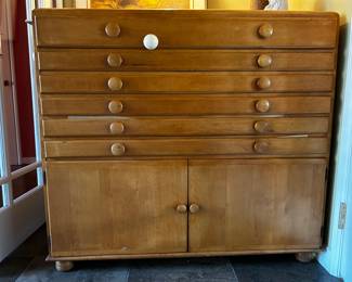 Architectual / Drafting Office Supplies: Flat File Cabinet 