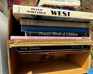 Art Books: Chagal, Picasso, Michelangelo
