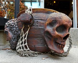 Skull Garden Planter