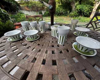 NEW Vintage Legardo Tackett for Schmid Porcelain Set Made in Japan 