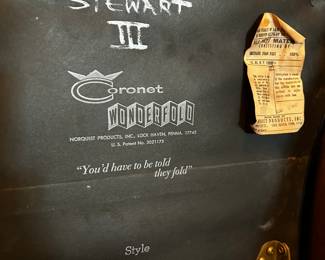 Vintage Coronet Wonderful Chair Set (4 Folding Chairs)