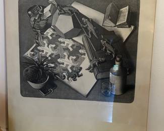 Reptiles Art Print by M.C. Escher