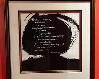 Art Print: The immorality promised by the moon is not a continuation in a state of perfection but in an ever renewed life like the moon's own in which diminishing and dying are as essential as becoming. by M. Esther Harding 