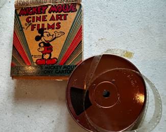 Walt Disnet Mickey Mouse Cine Art Films Donald Duck the Skater