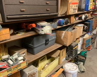 Tool Chest and Misc Garage Items