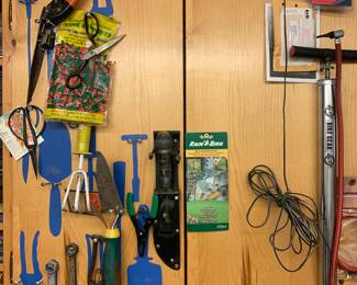 Garden Tools and Misc Garage Items