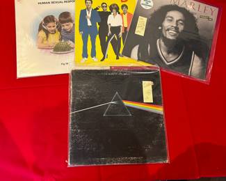 Vinyl Records: Bob Marley, The B-52s