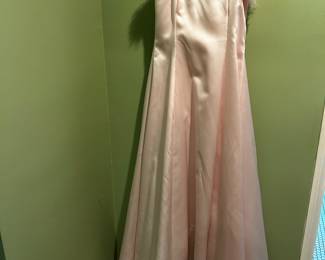 Retro Pink Prom Dress