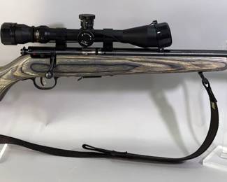 Savage 93R17 .17 HMR Bolt Action Rifle SN# 0966756, Pineridge 17-3-9x40 Scope, Nylon Sling