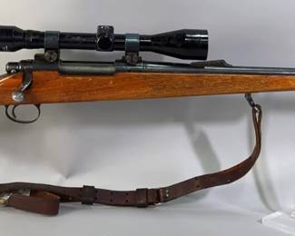 Remington 700 7mm REM Mag Bolt Action Rifle SN# 6359522, Tasco 4x40 Scope, Leather Sling