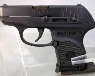 Ruger LCP .380 Auto Pistol SN# 372005156, Belt Holster, Paperwork, In Box