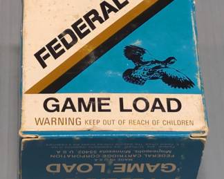 Federal 12 ga Ammo, Approx 25 Rds