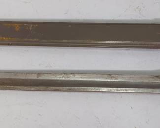 1942 AFH U.S. Bayonet, 16" Blade, With US Ordnance (Flaming Bomb) Insignia, In Scabbard