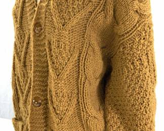 TAVA Hand Knit Wool Sweater Jacket , Ecuador

