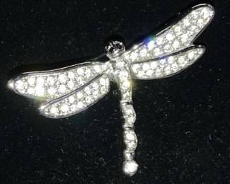 SWAROVSKI Crystal DRAGONFLY Brooch
