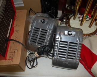 Drive in Movie Vintage Speakers