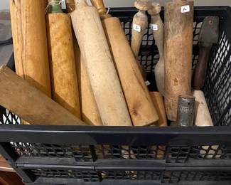 vintage wooden kitchen tools