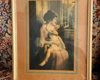 Antique picture - Fabian