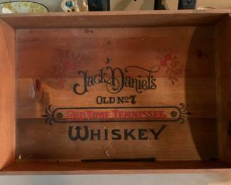Jack Daniels wood tray