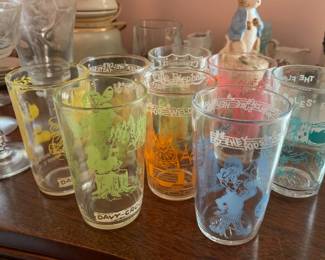 1950's  drinking glasses