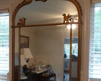 large ornate mirror