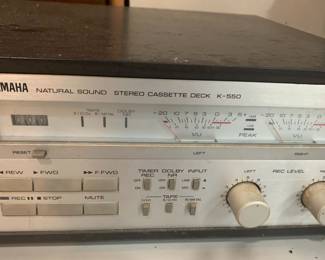 Yamaha cassette deck