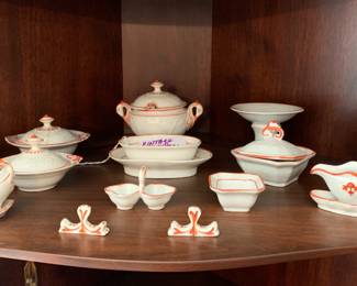 vintage child's tea set miniature