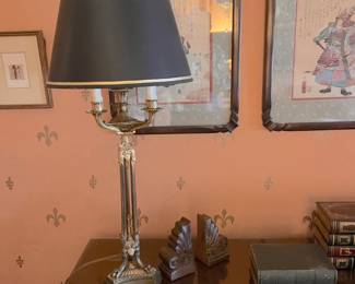Empire style lamp.
