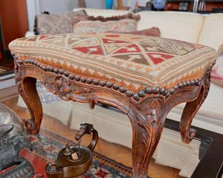 French foot stool.