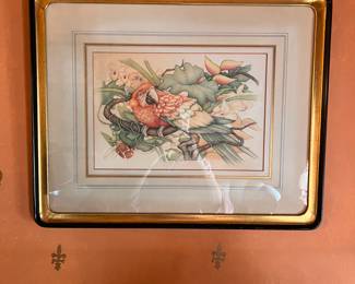 Colored pencil drawing, "Deja Vu", Dawn Henderson Keach, 17"x21".