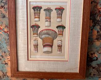 Repro. print illustrating capital designs.