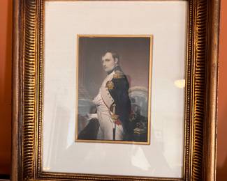 Repro. print of Napoleon.