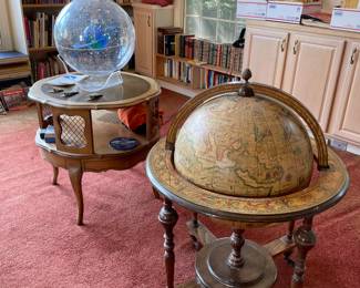 1-Vintage handmade Spherical Concepts Celestial Sphere  Made January 10, 1989 with paperwork.                   2- Vintage