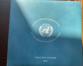 United Nations Association First Day Covers 1971.         -Mint-