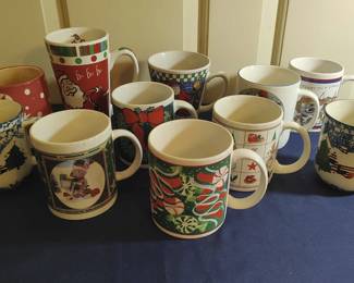 Christmas Mugs Galore