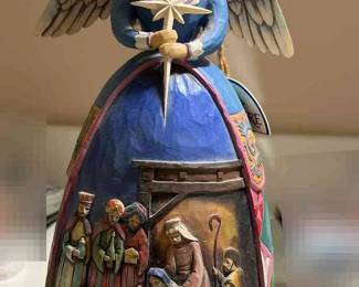 Jim Shore Christmas Angel Music Box