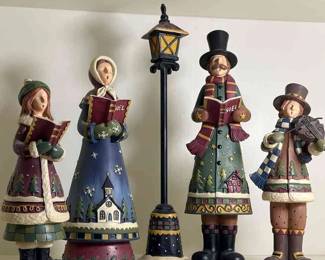 Jim Shore Style Carolers