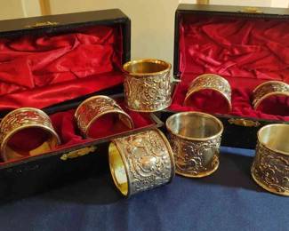 Napkin Rings WCherubs