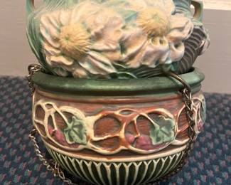 Roseville Hanging Pots