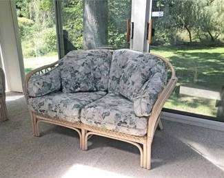 Benchcraft by Ashley Rattan Loveseat 