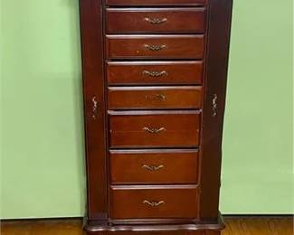 Vintage Powell Jewelry Armoire 