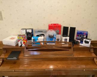 Head Phones, Walkman, Camera - Sold