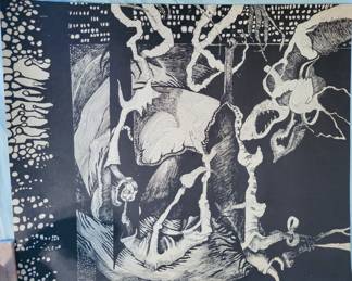 Texas artist Helen Burkhart Mayfield artwork