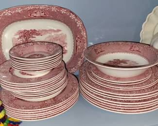 Royal Staffordshire Jenny Lind dinnerware