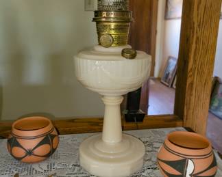 Abe Lincoln drape lamp