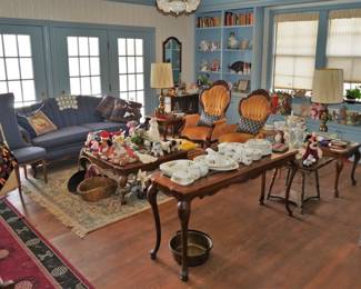 View of the formal living room