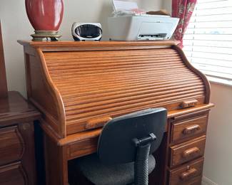 Compact Roll Top Desk